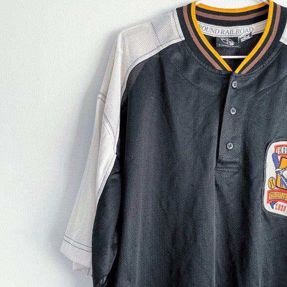 Vintage Underground Railroad Ethiopian Clowns NLB Baseball Mesh Jersey Sz XL - Picture 2 of 10